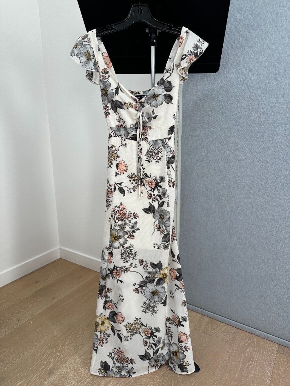 Max + Ash White floral dress XS